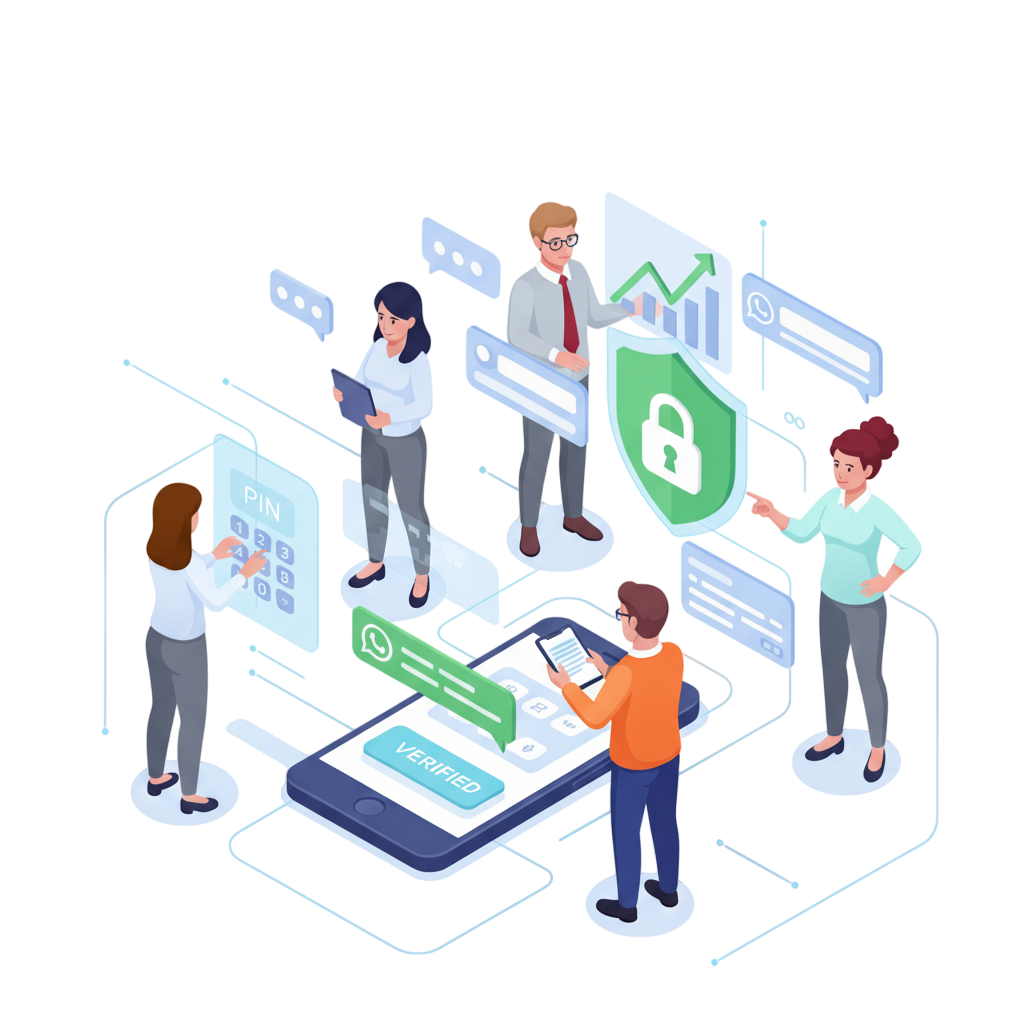 WhatsApp OTP — Secure PINs with Higher Conversion